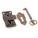 Antique Cabinet Lock - Easy Left Right Turn.