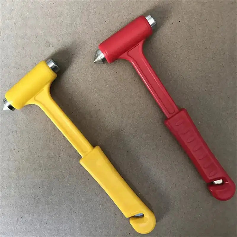 Emergency Escape Safety Hammer And Seat Belt Cutter Tool Kit