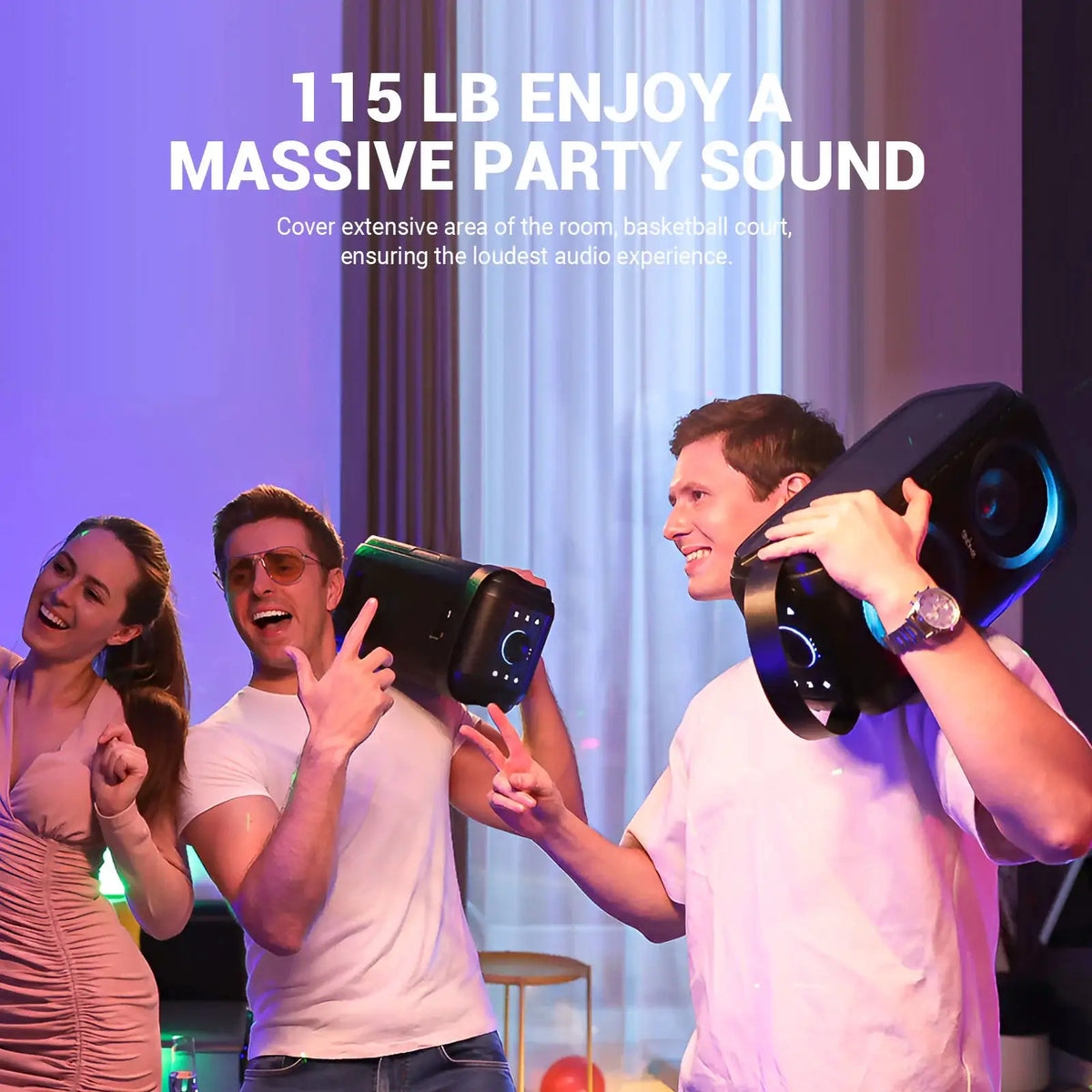 W-King Bluetooth Party Speaker — product image 2