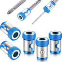 5 Pcs Magnetic Screw Rings For 1/4 Inch Screwdriver Bits