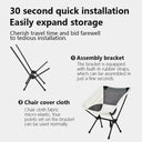Portable Camping Moon Chair Ultralight Detachable Seat