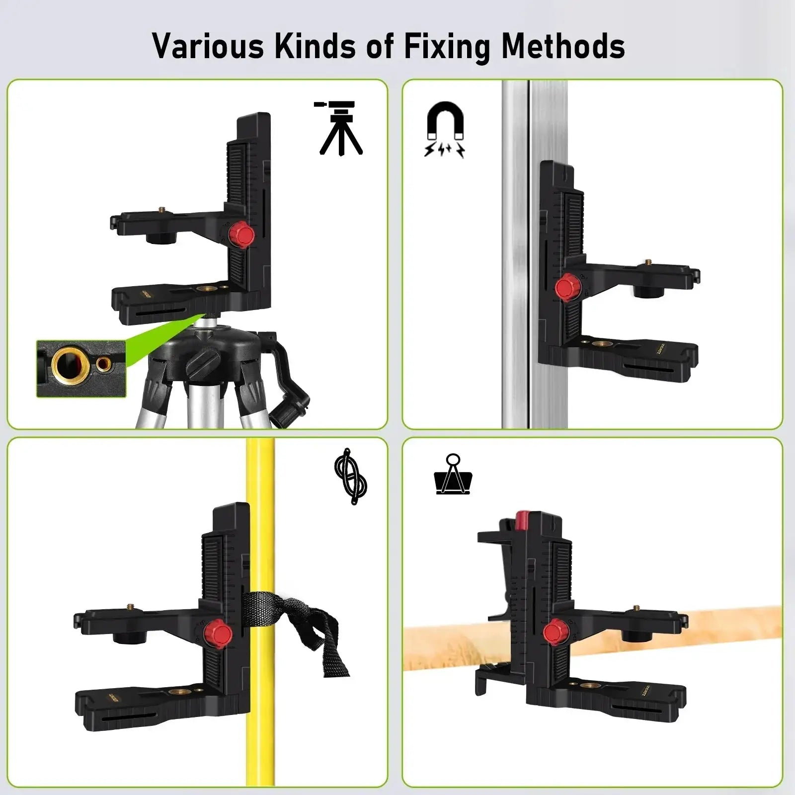 Adjustable Magnetic Laser Level Bracket For Construction