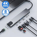 USB C HUB Type C Splitter To HDMI-compatible 4K Docking