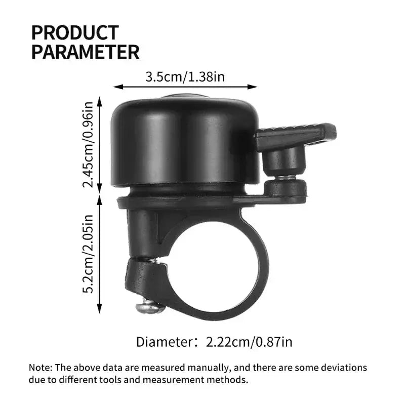 Mini Cute Bicycle Bell 22mm Handlebar Alarm Horn For Cycling