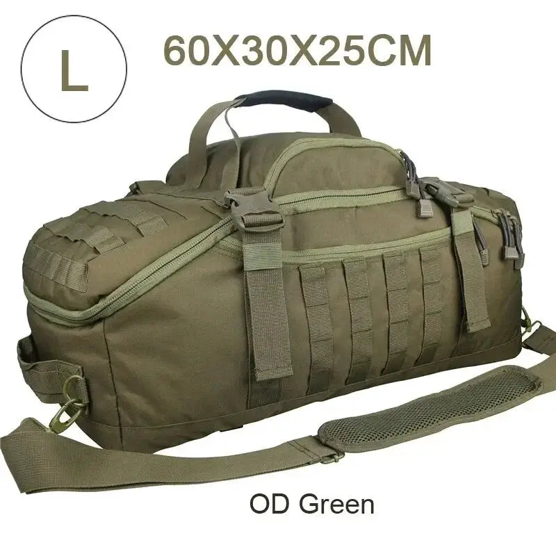 LQARMY 60L 80L Camping Backpacks for Men Tactical Travel Bag