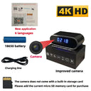 Full HD Mini WiFi Clock Camera With Remote Viewing