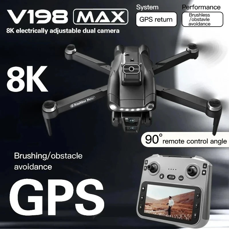 V198MAX Drone Laser obstacle avoidance