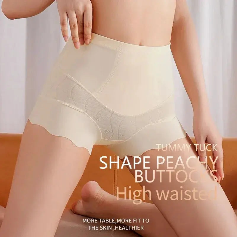 Seamless Plus Size Tummy Control Shapewear With Ruffles
