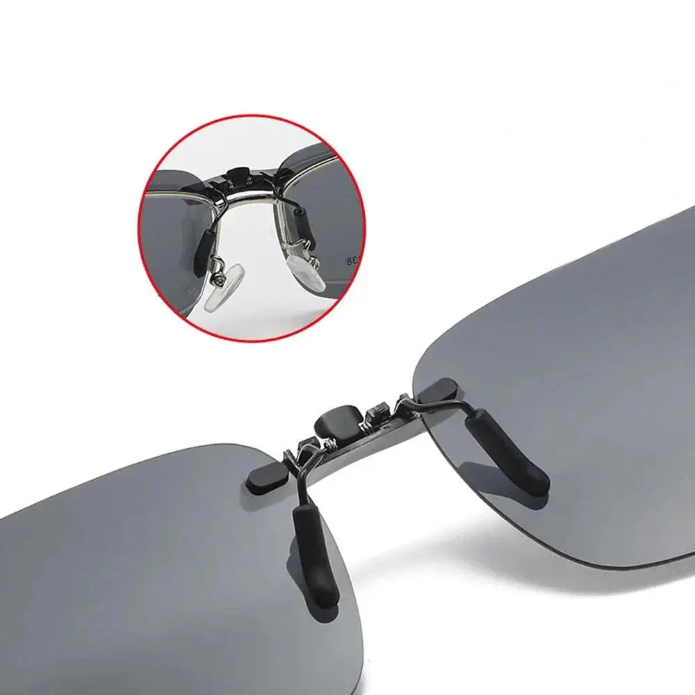 Polarized Clip On Sunglasses for Myopia UV400 Protection