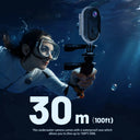 Mini 4K Action Camera - Ultra Waterproof Design