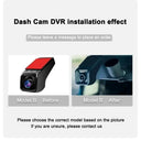 4K Dash Cam With 24H Parking WiFi App Live View GPS