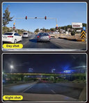 Comprehensive 3-Channel Car Dash Camera for Driver