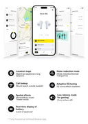 M2s ANC Earphone Bluetooth 5.3 Wireless Headphone