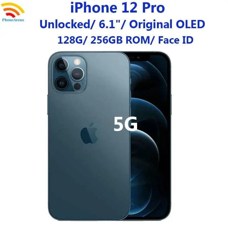 Apple IPhone 12 Pro Unlocked 5G 128GB 256GB Used Excellent