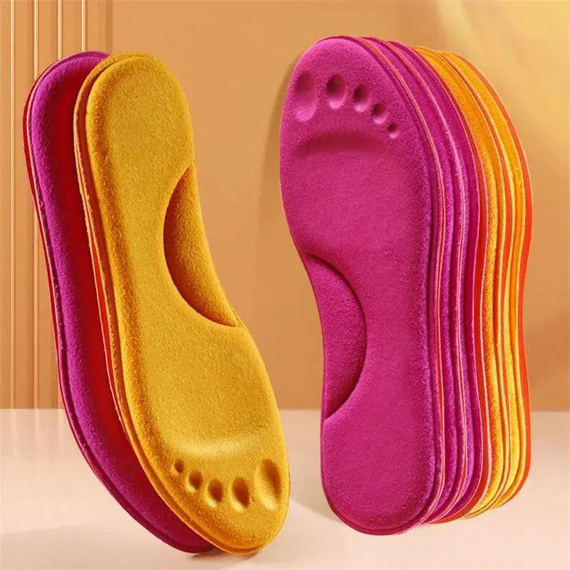 Women's Winter Memory Foam Insoles for Cozy Warmth