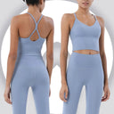 Womens Naked Feeling Set - Breathable Seamless Wear