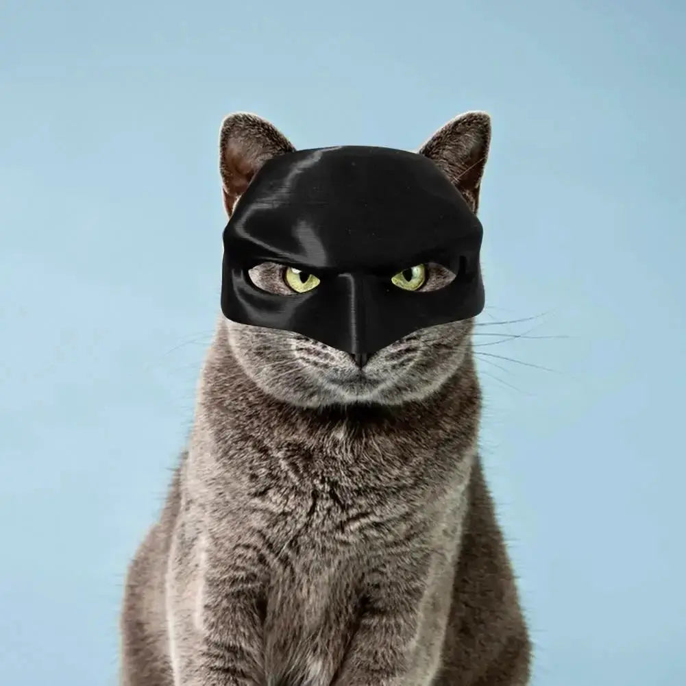 Cat Bat Cosplay Hat Cat Face Cushion Black Halloween