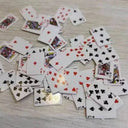 Mini Dollhouse Poker Playing Cards Set Doll Accessory