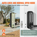 Keyless Door Lock - Stainless 14 Digit Keypad