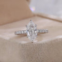 Geometric Lab Grown Diamond Ring