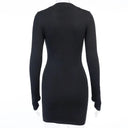 Women Bodycon Dress Night Out - Sleek