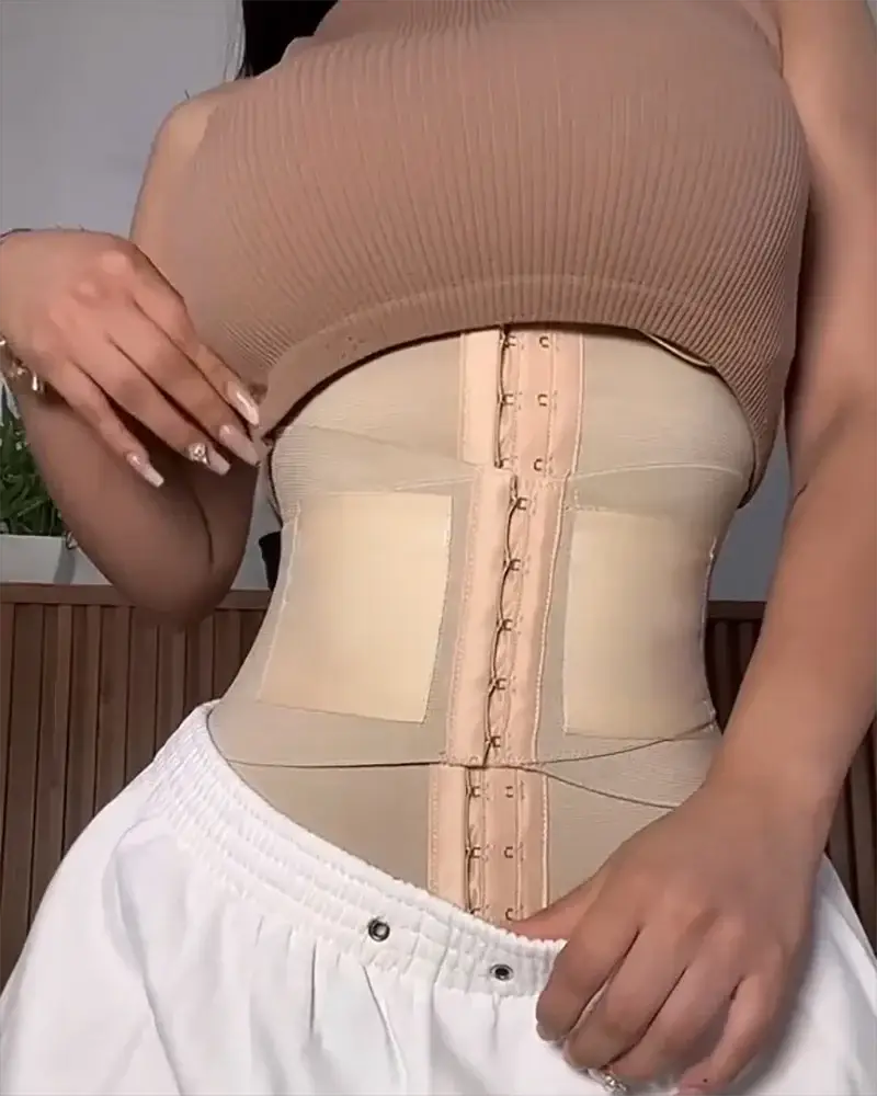 Seamless Tummy Control Shapewear With Butt Lifter Corset