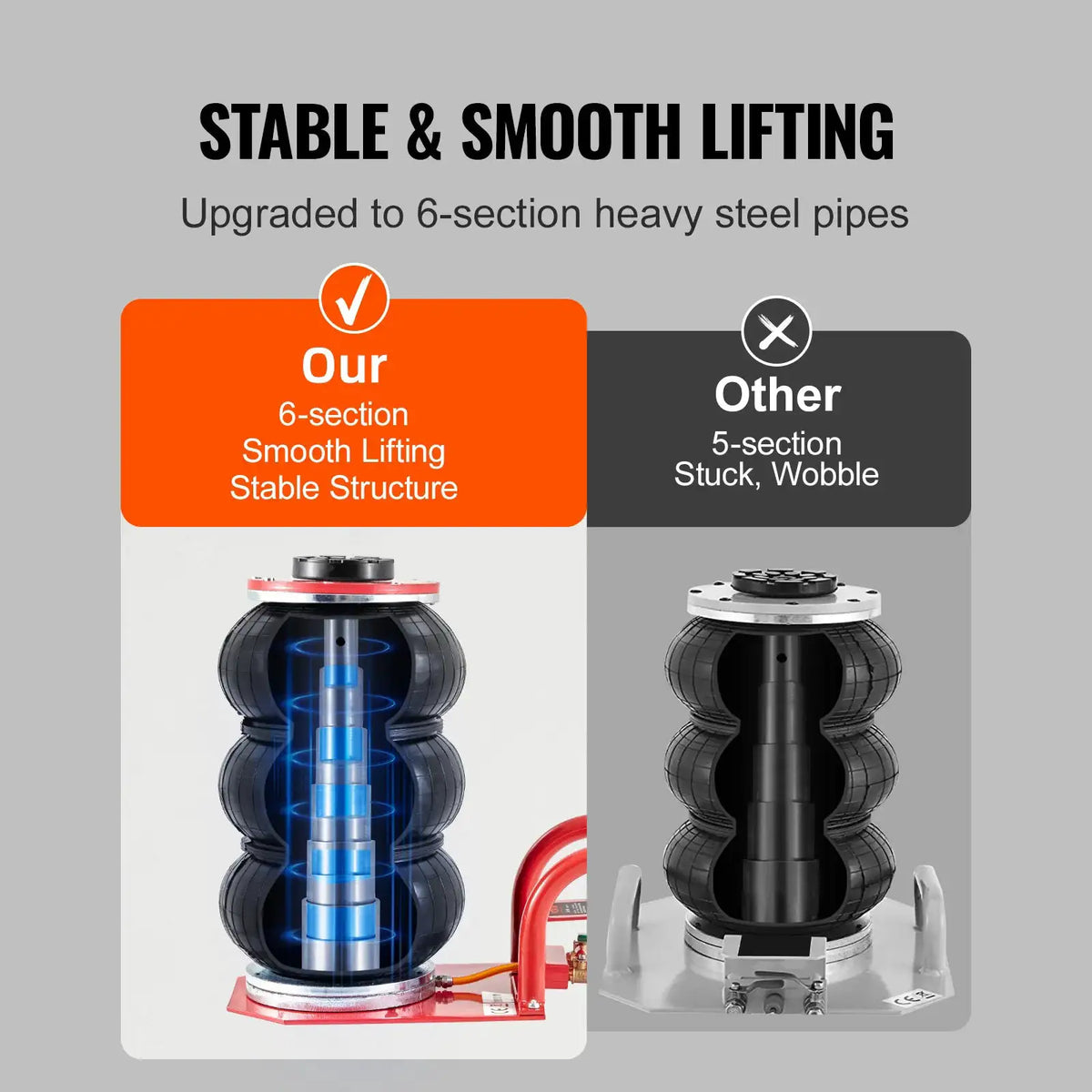 Heavy Duty Ton Air Bag Car Jack — product image 4