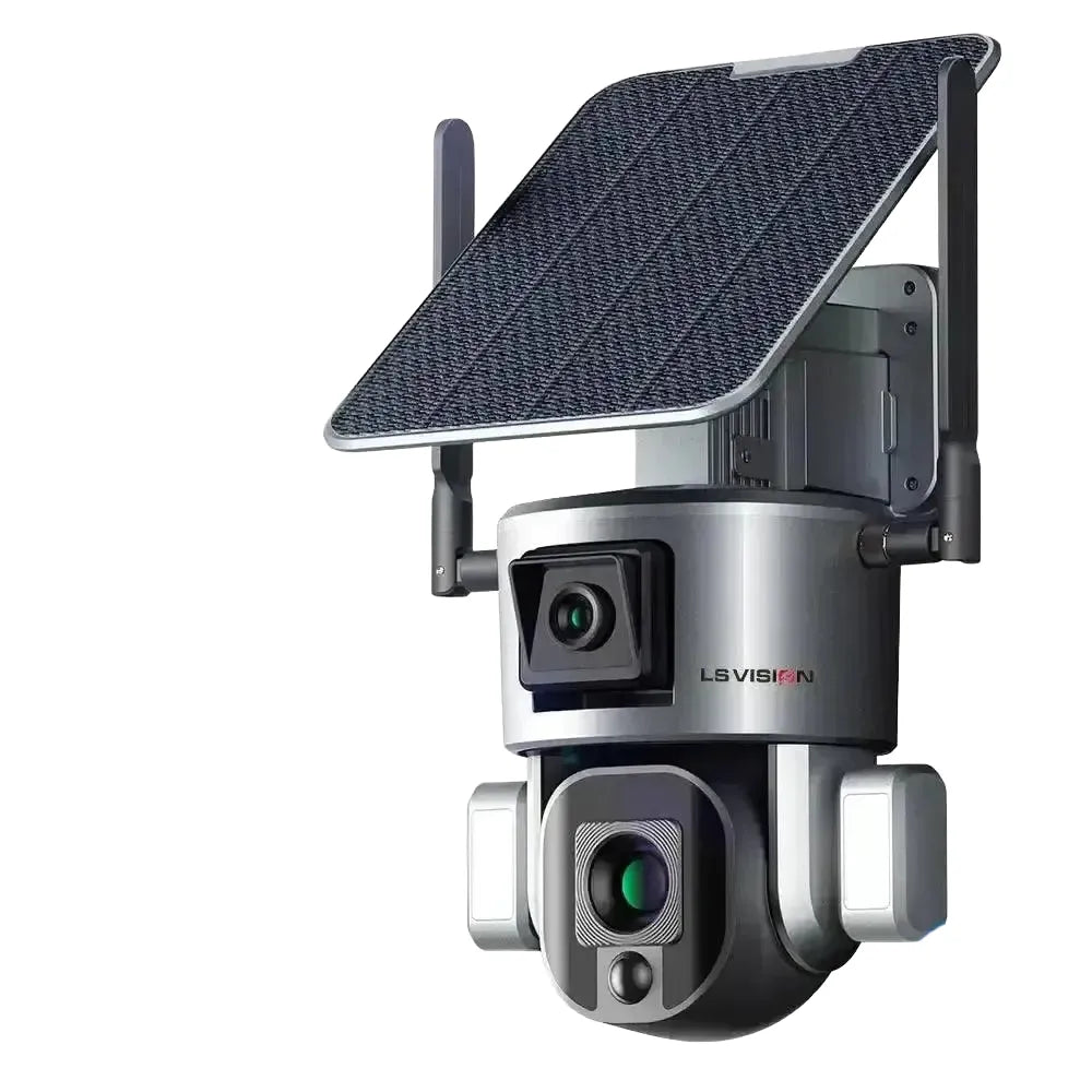 Solar Camera for Home Security — 4K 4G 10XZoom