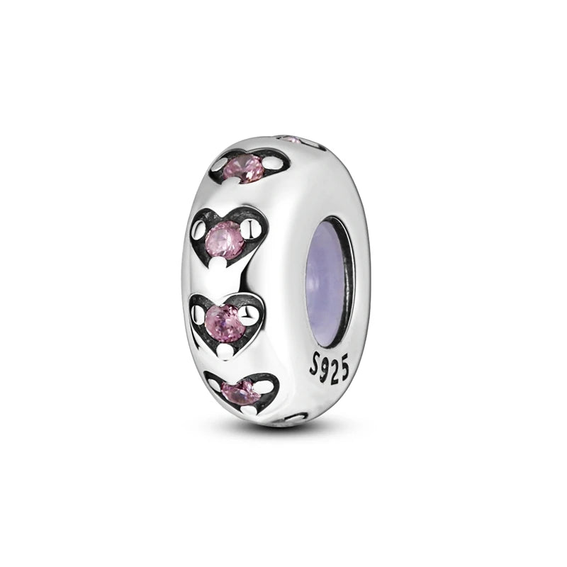 Mula Pink Sterling Silver Charm