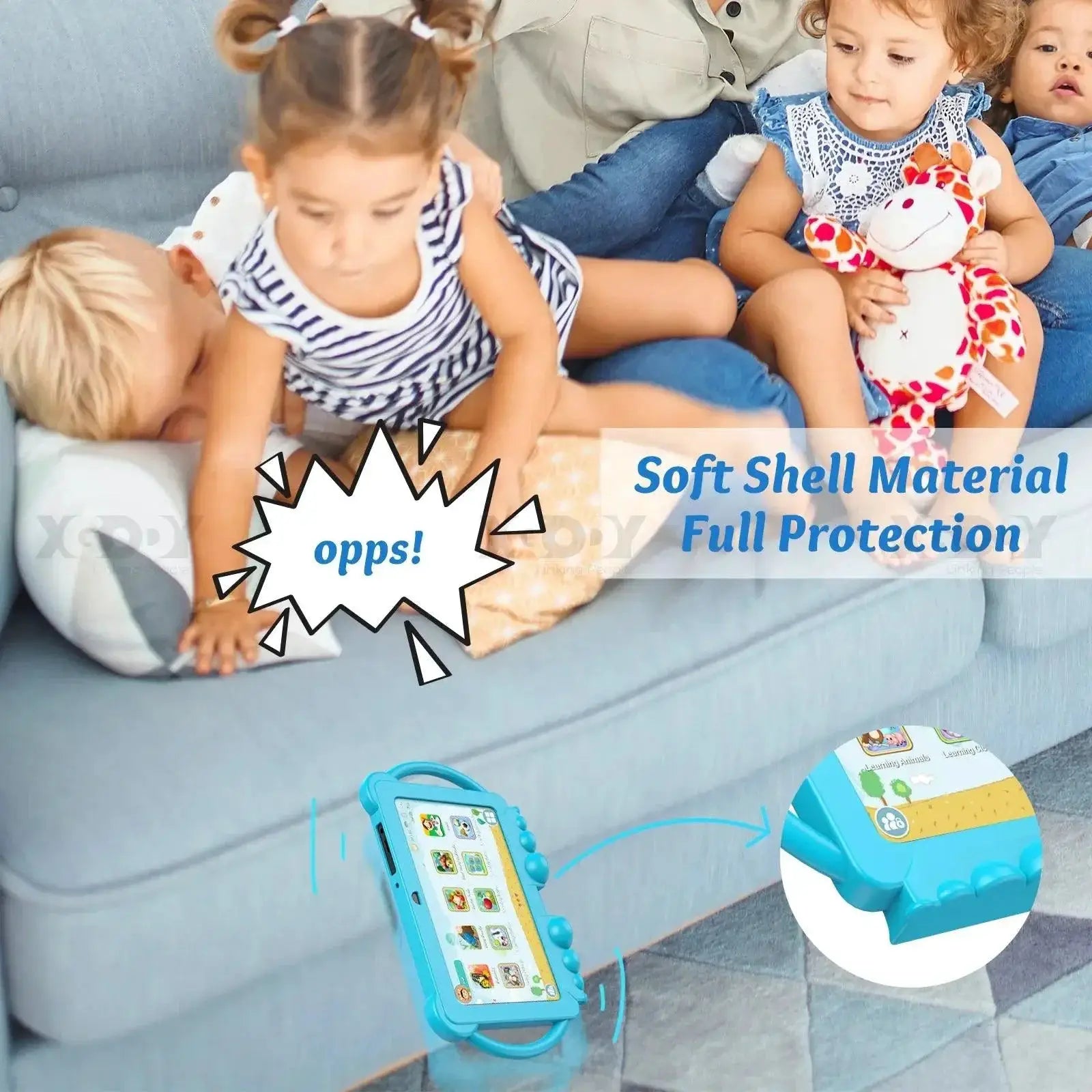 Android Tablet For Kids 7 Inch With WiFi Parental Controls