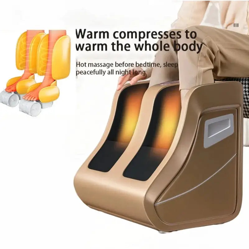 Jinkairui Foot Massage Air Pressure Leg Calf Foot Massager Widen and Heighten