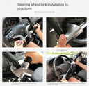 Deterrent Steering Lock for Car Security