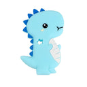 Silicone Cartoon Animals Train Teether Jewelry Making Kit