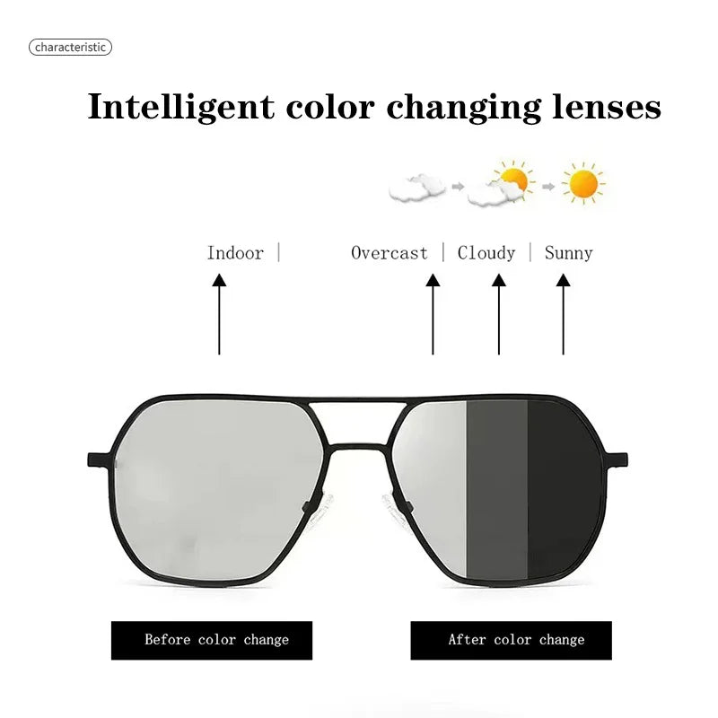 Ai-powered Smart Glasses Metal Double-bridge