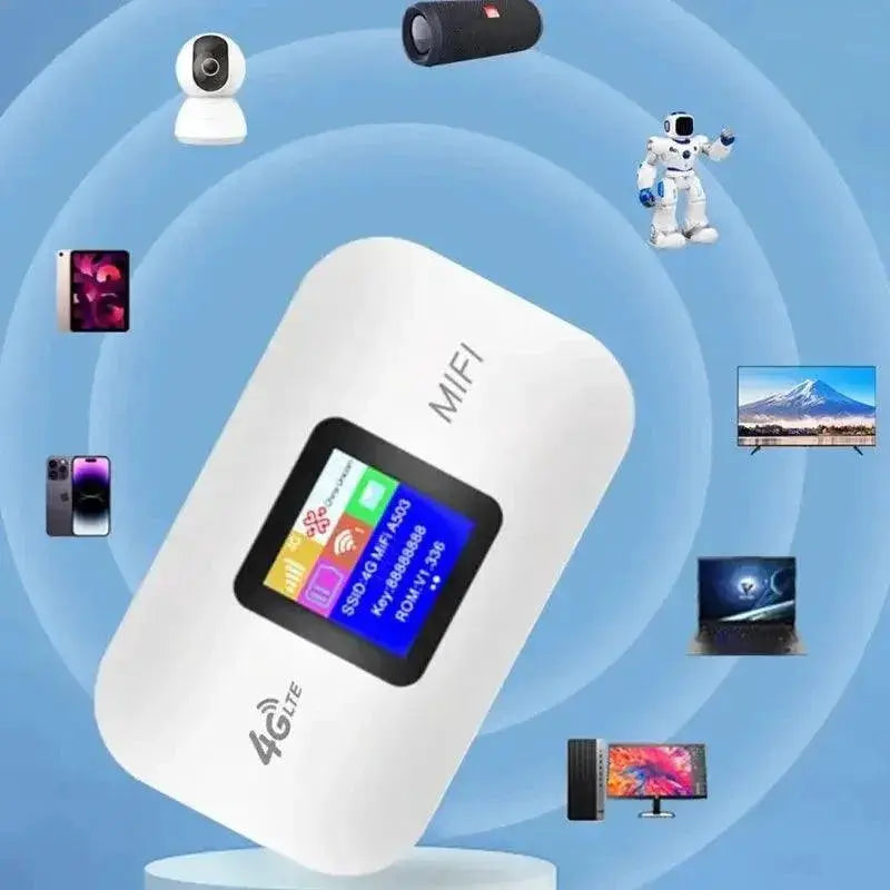 High Speed Portable Wireless Router With Long Battery Life