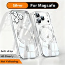 Orange Magnetic Case For iPhone - Wireless Ready