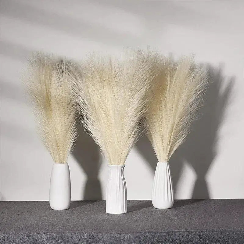 Lifelike Boho Pampas Grass Bouquet For Weddings Home Decor