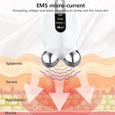 Facial Massager EMS Microcurrent Roller Device For Face