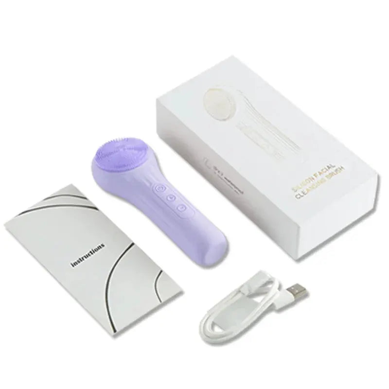 Sonic Waterproof Facial Cleansing Brush For All Skin Types