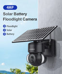INQMEGA 4MP WIFI Tuya Solar Camera Outdoor Security Cam