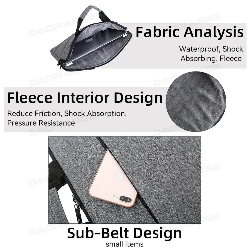 MacBook Pro Laptop Handbag for Men Stylish Shoulder Bag