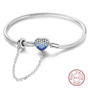 Cm Sterling Silver Pink Heart