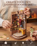 Robotime Silent Corner DIY Book Nook Kit