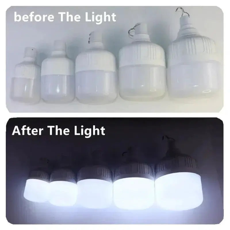 500W LED Camping Lantern Rechargeable Outdoor Light