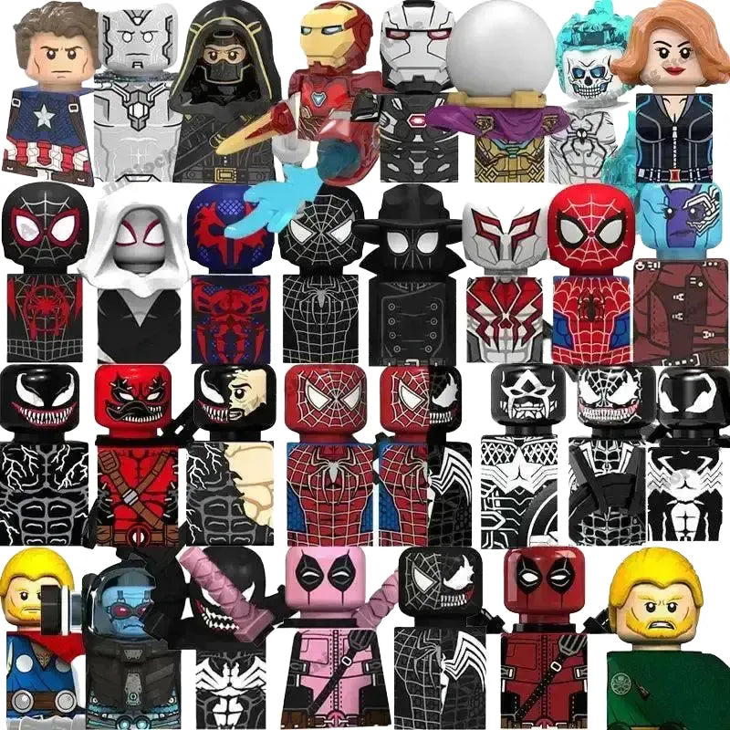 Mini Figures Set for Kids Creativity — 30