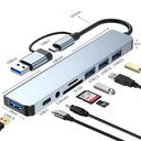 Fast Data Transfer USB-C Hub for Laptops