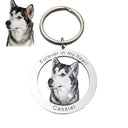 Keepsake Pet Lovers Portrait Keychain