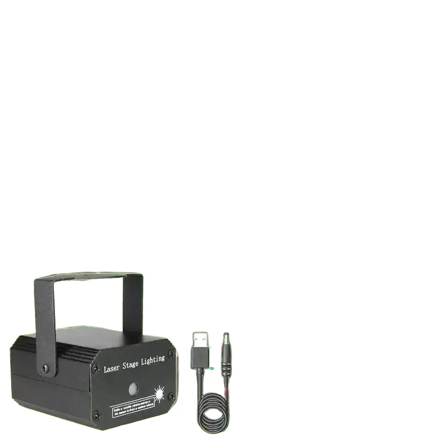Vivid RG Laser Projector for DJ Parties — Y10 Stars Black