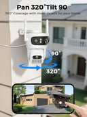 Smart Outdoor IP Camera for Home Use