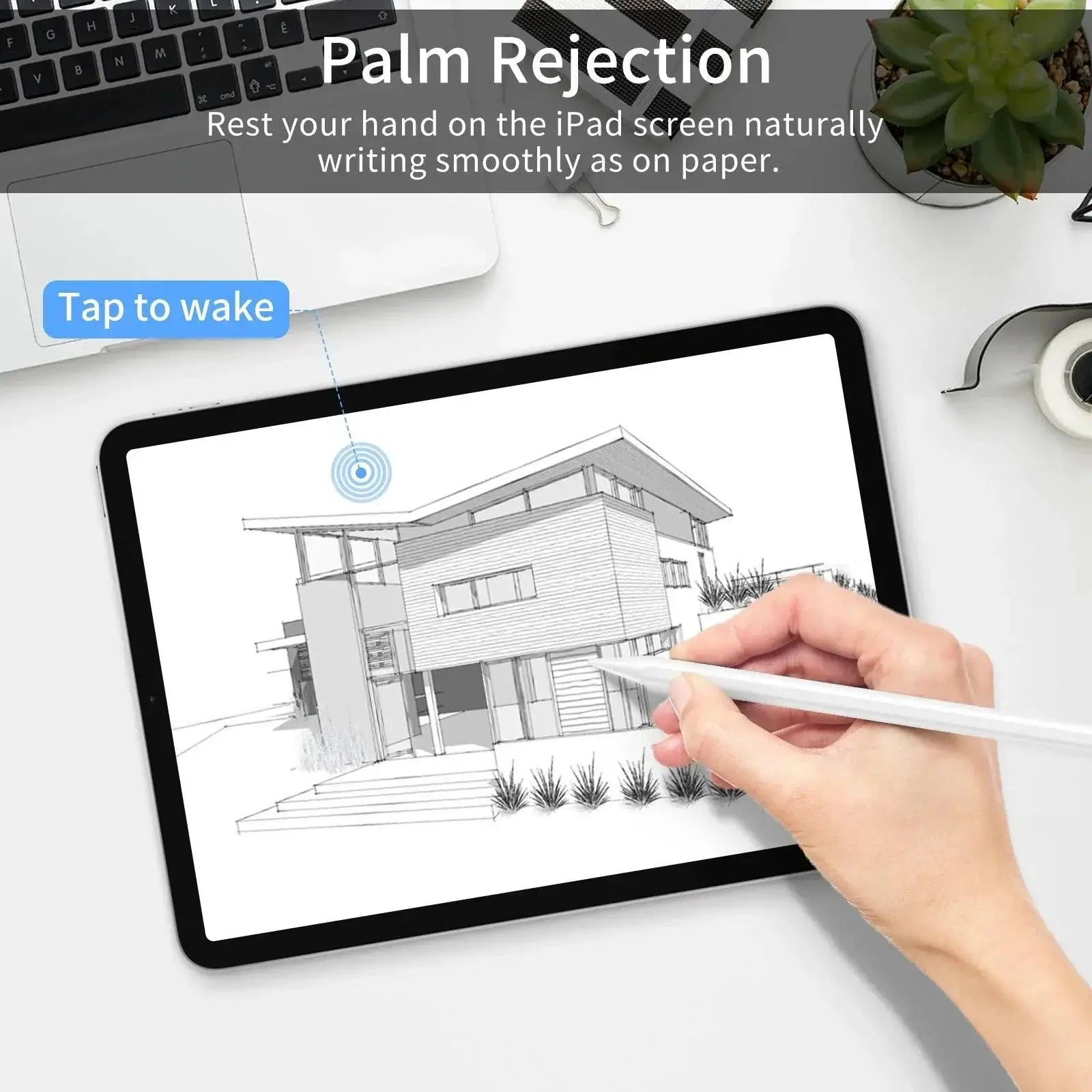 Apple Pencil Wireless Charging Stylus For iPad Fast Pairing